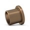 Sintered bronze flanged bushing oil-impregnated series BF